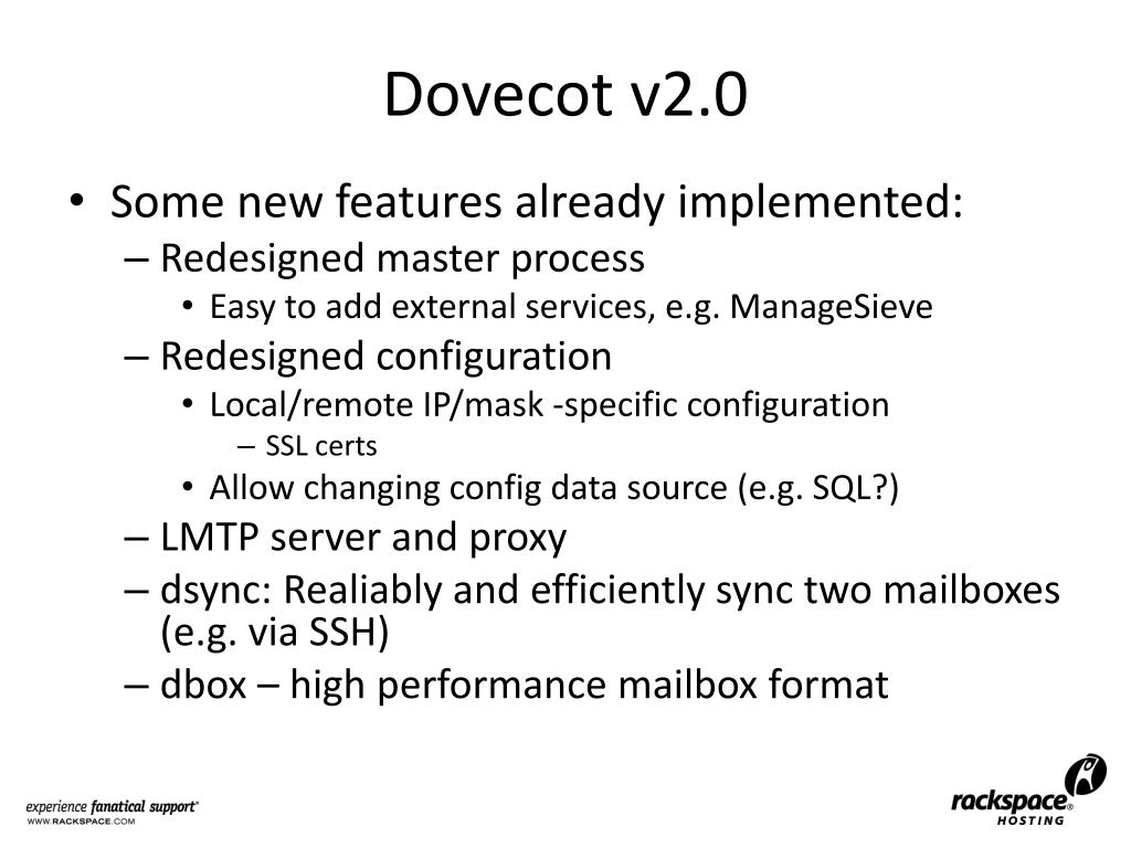 PPT Dovecot IMAP Server PowerPoint Presentation, free download ID