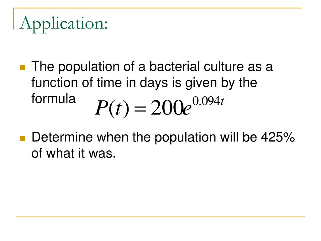 PPT The Special Number e and the Natural Logarithm PowerPoint