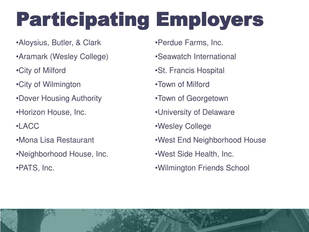 PPT Delaware State Housing Authority PowerPoint Presentation, free