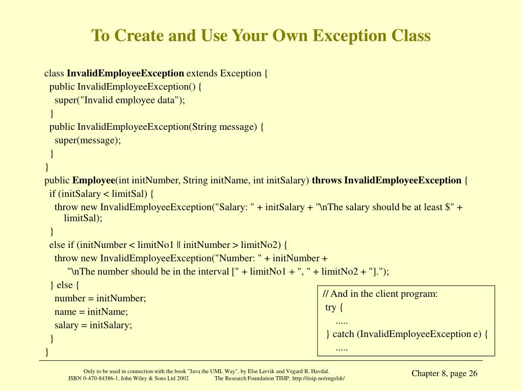 PPT Java Libraries and Exception Handling PowerPoint Presentation