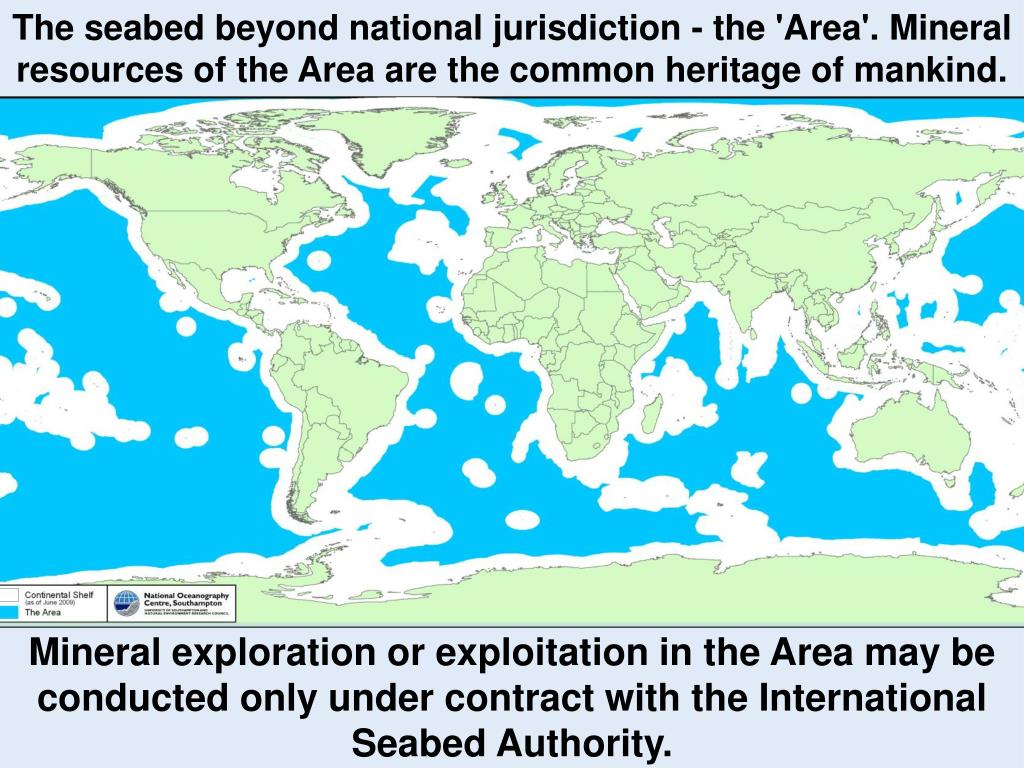 PPT The International Seabed Authority and LandLocked Developing
