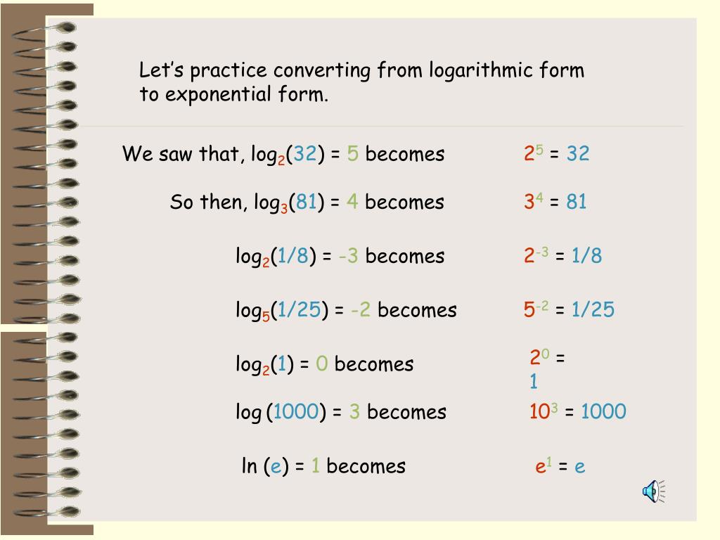 PPT Logarithmic Functions By Dr. Julia Arnold and Ms. Karen Overman