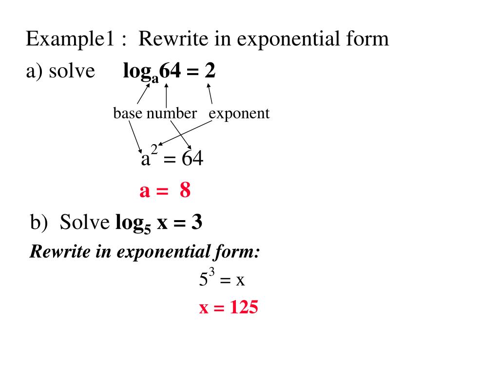PPT Logarithms PowerPoint Presentation, free download ID4209923
