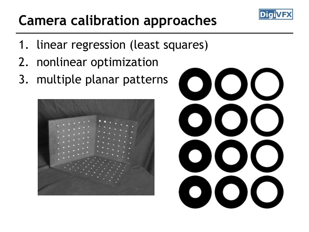 PPT Camera calibration PowerPoint Presentation, free download ID
