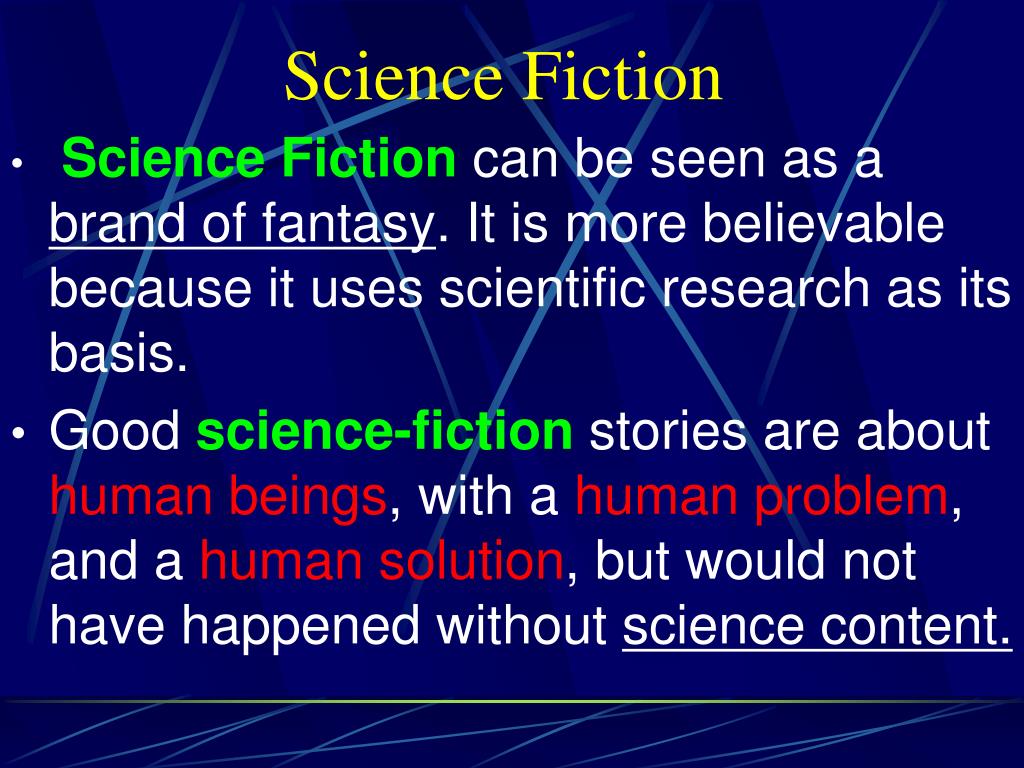 PPT Science Fiction Vs Fantasy PowerPoint Presentation, free download ID4212433