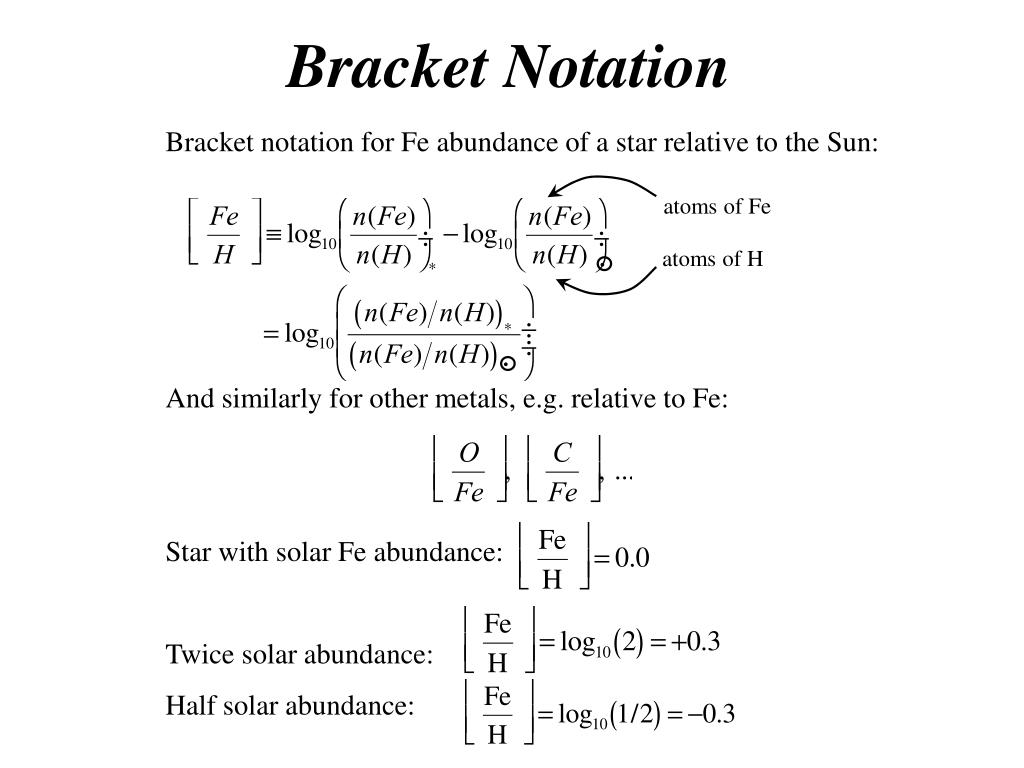 Bracket Notation Definition at Jacqueline Berube blog