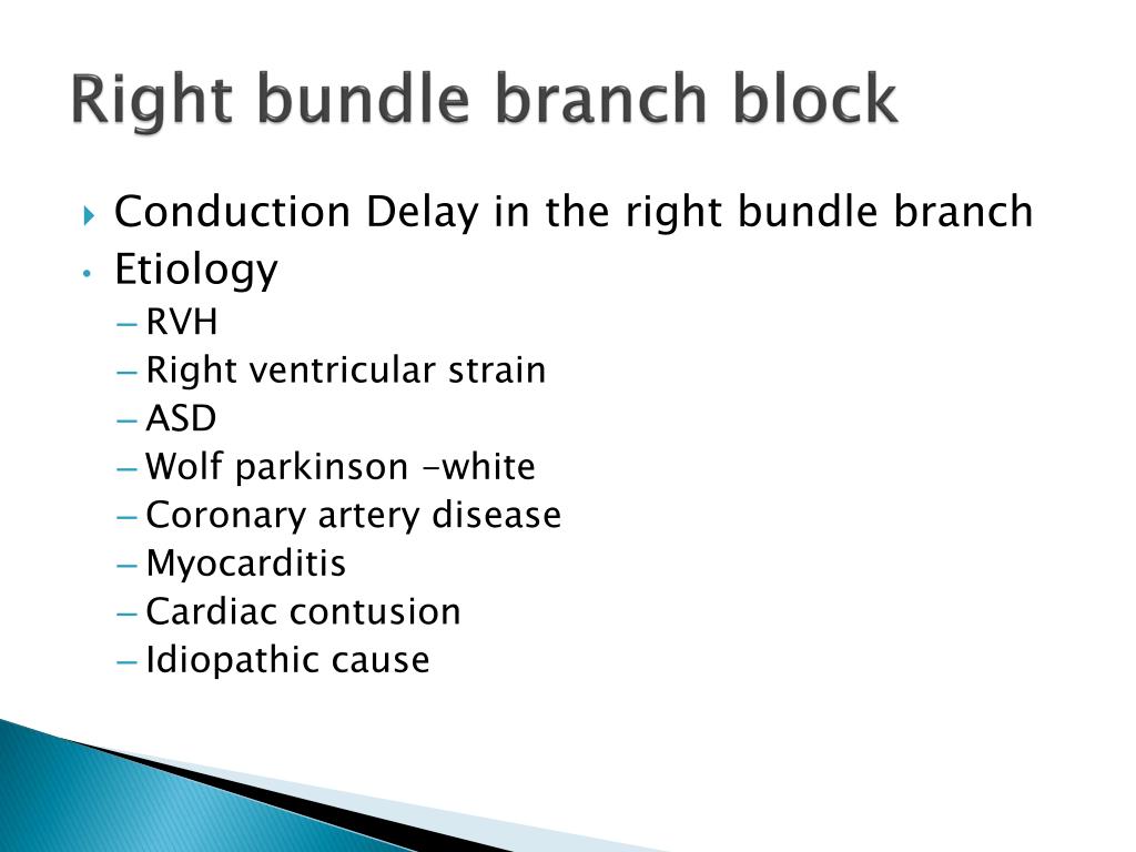 Acquired bundle branch block could be related to repetitive drug use. If there is a heart disease seen in the lungs because of high blood. PPT Heart Block PowerPoint Presentation, free download ID4214307