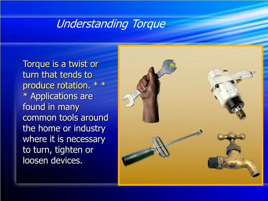 PPT Understanding Torque PowerPoint Presentation, free download ID