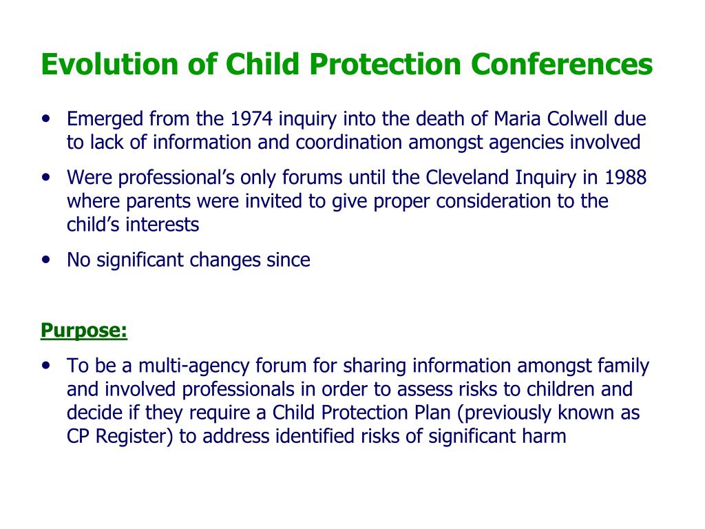 PPT Signs of Safety (SOS) Approach to Child Protection Conferences
