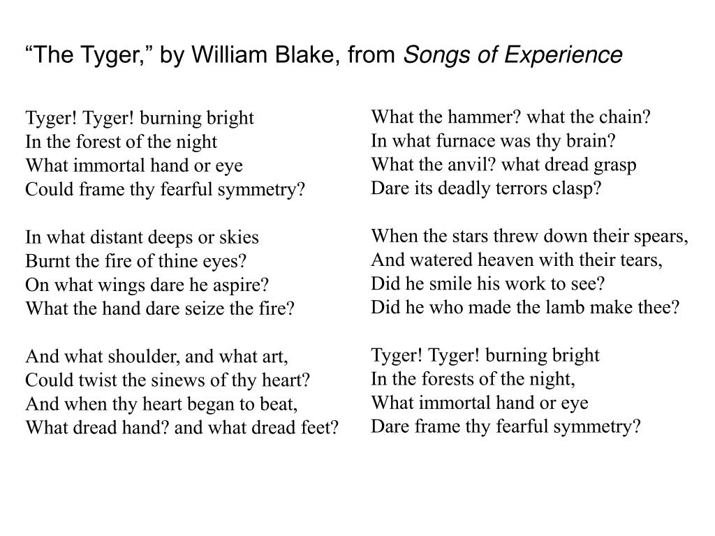 PPT Little Lamb, who made thee? Dost thou know who made thee? Gave