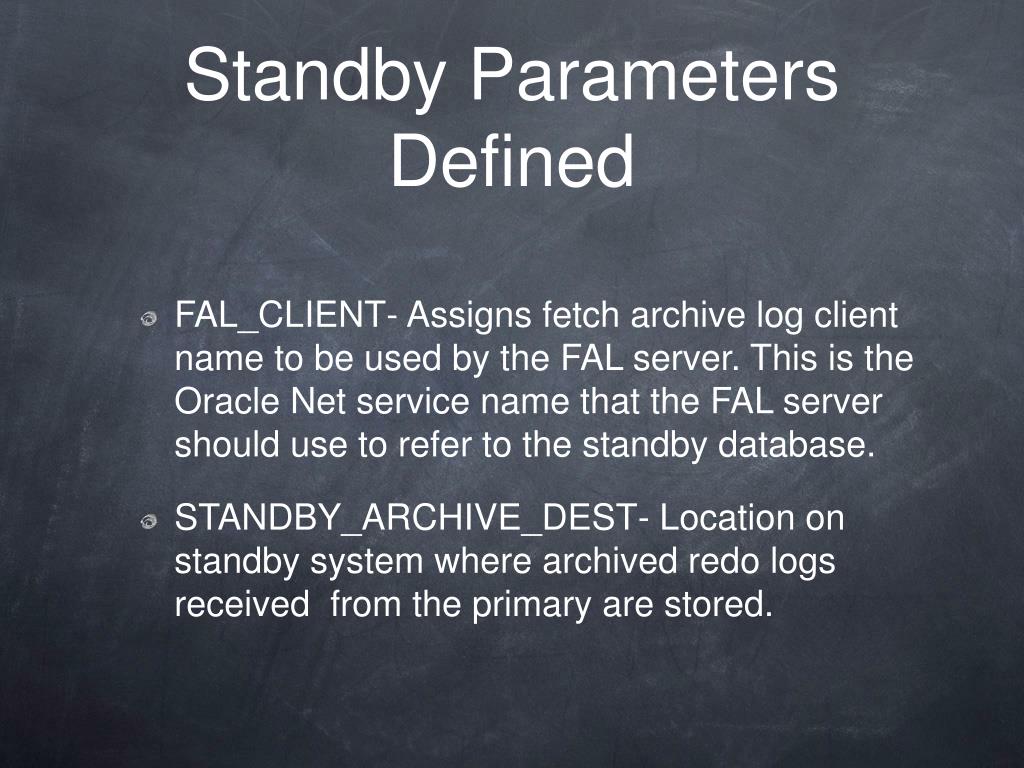 PPT Oracle Data Guard PowerPoint Presentation, free download ID4220502