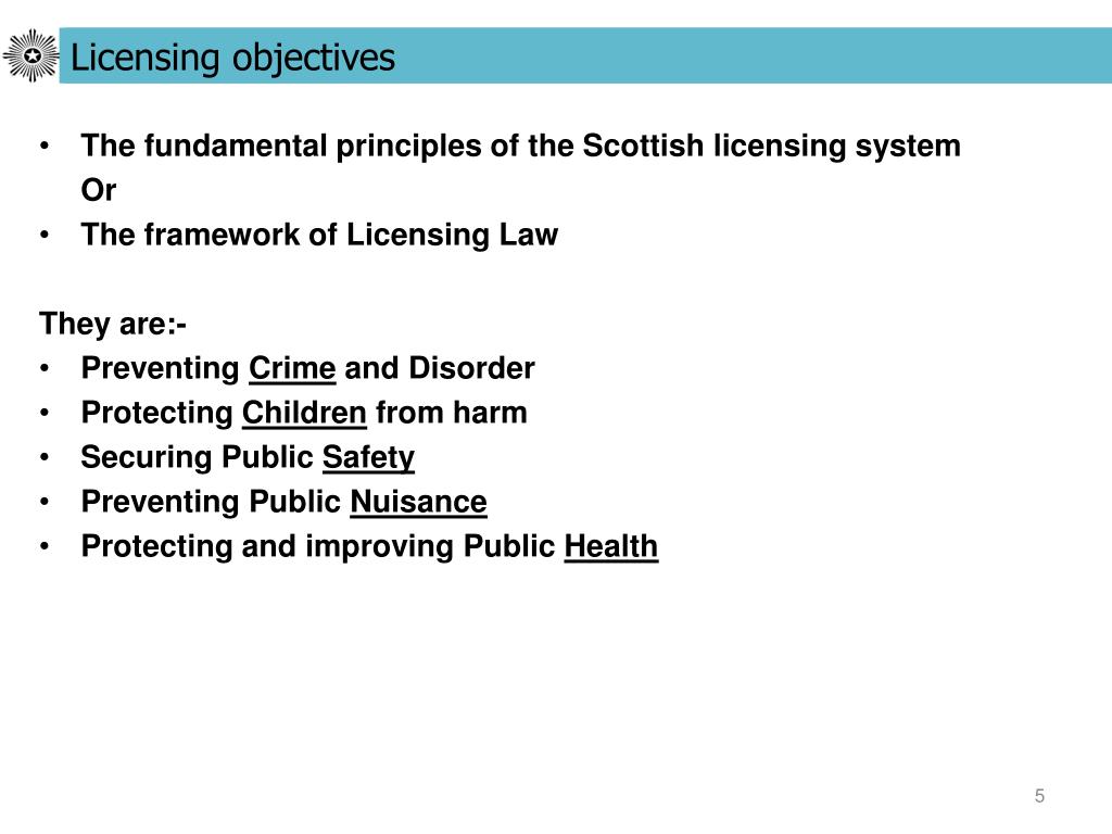 PPT Scottish Licenses Premises Staff Training PowerPoint Presentation