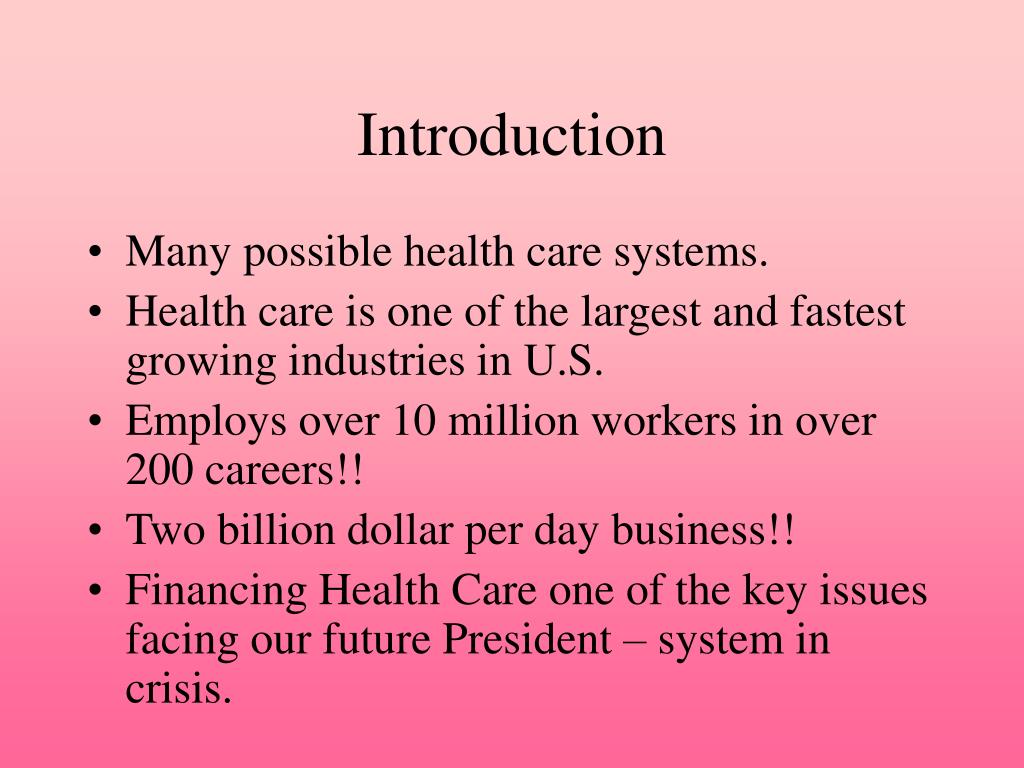 PPT Health Care System PowerPoint Presentation, free download ID