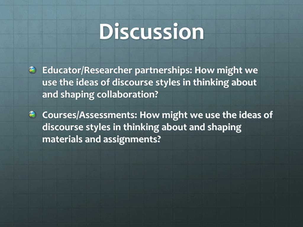 PPT Communication Which Styles Do I Need? Discussion, Engagement, Dynamic