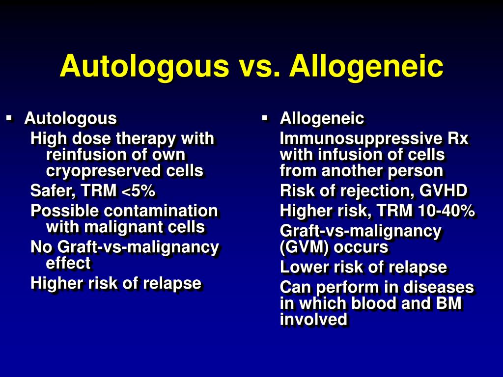 PPT Overview of Hematopoietic Stem Cell Transplantation (HSCT