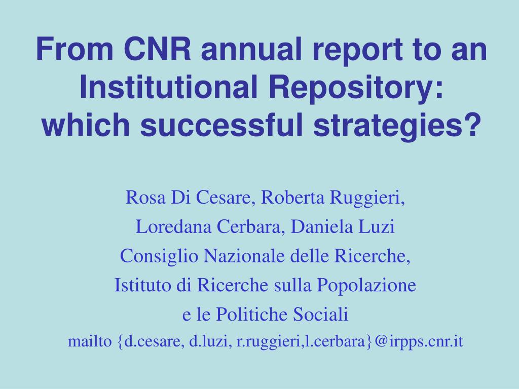 PPT Rosa Di Cesare, Roberta Ruggieri, Loredana Cerbara, Daniela Luzi