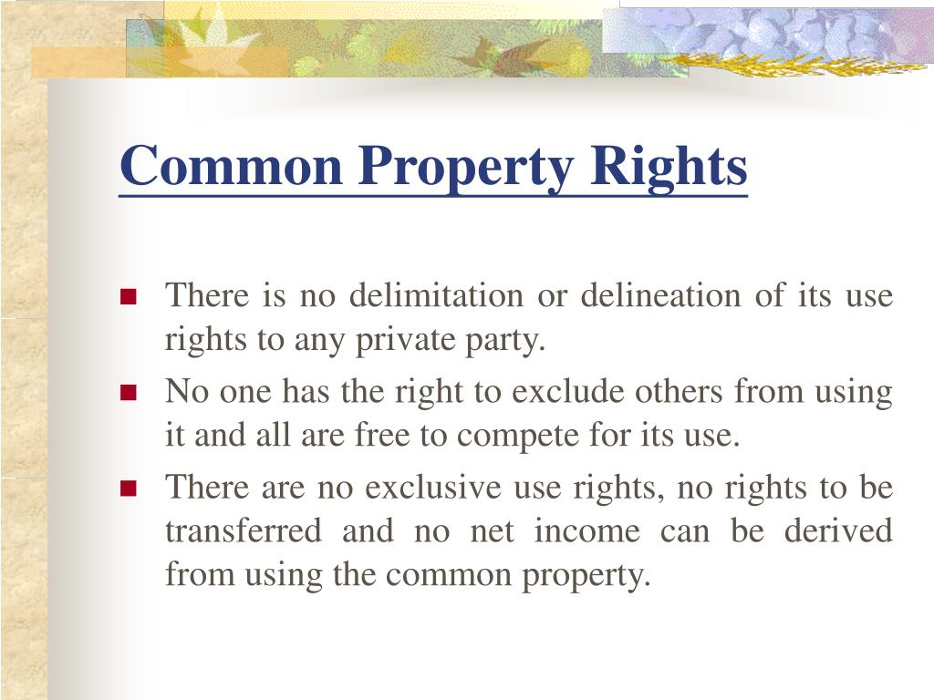 PPT Private Property Rights PowerPoint Presentation, free download
