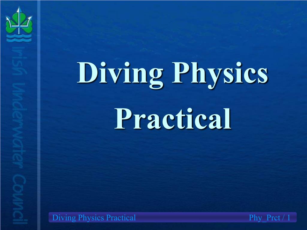 PPT Diving Physics Practical PowerPoint Presentation, free download