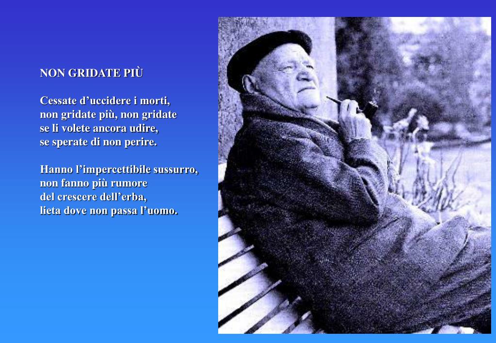 PPT Giuseppe Ungaretti PowerPoint Presentation, free download ID