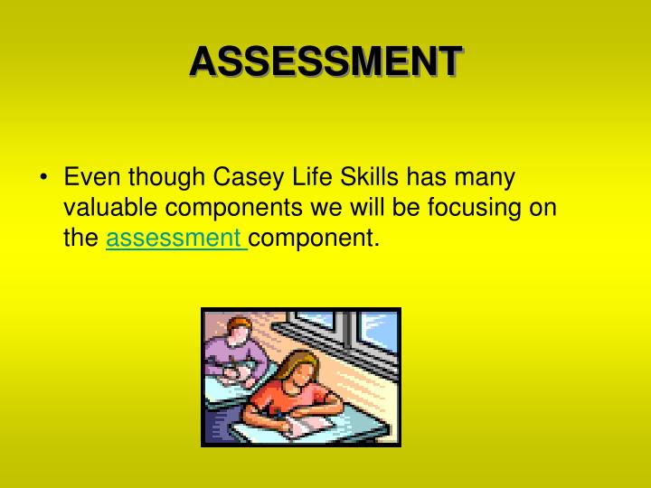 PPT ANSELL CASEY LIFE SKILLS ASSESSMENTS PowerPoint Presentation ID
