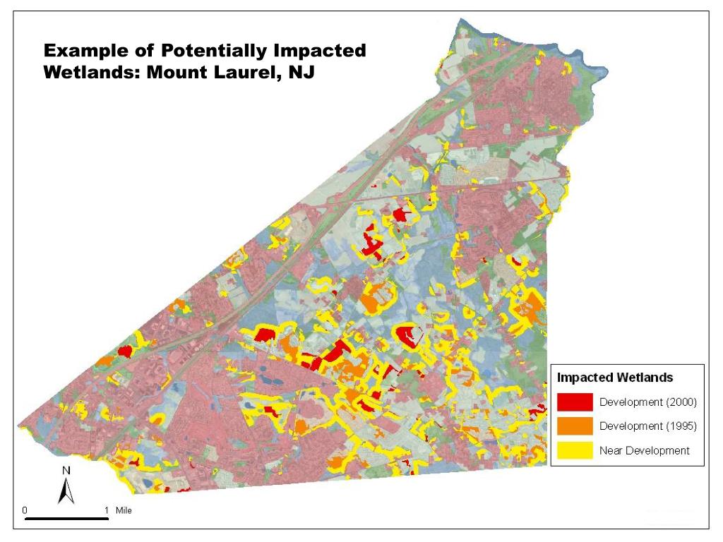 PPT Evaluation of New Jersey Land Use Change in Relation to Spatial