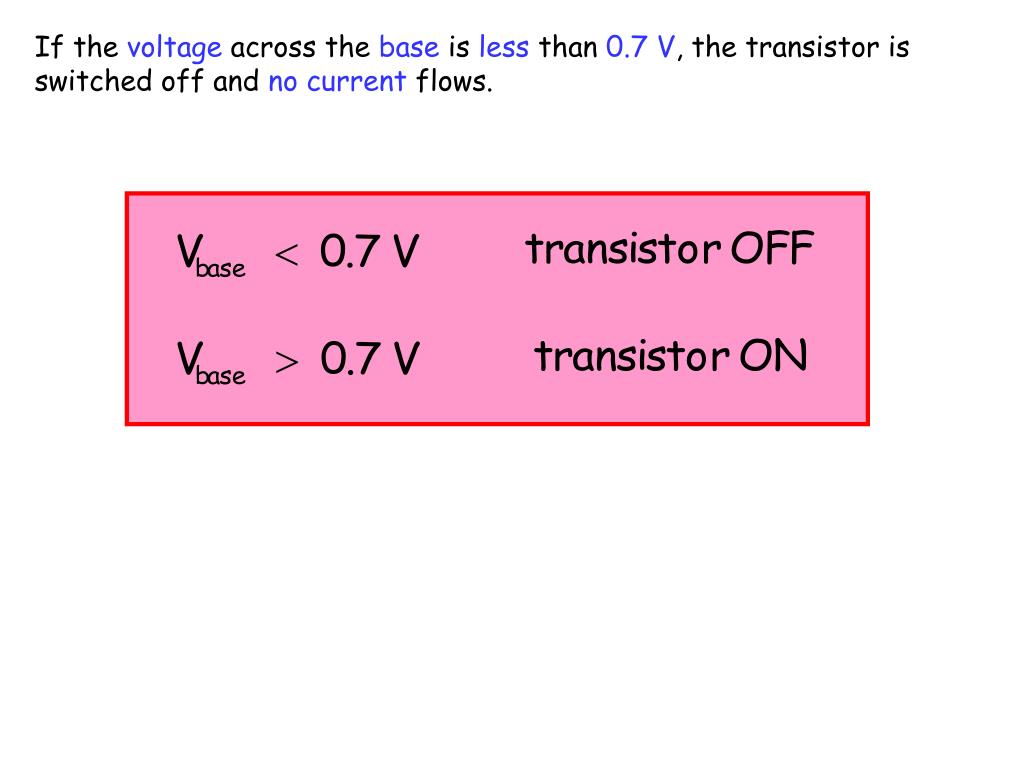 PPT The Transistor PowerPoint Presentation, free download ID4229505