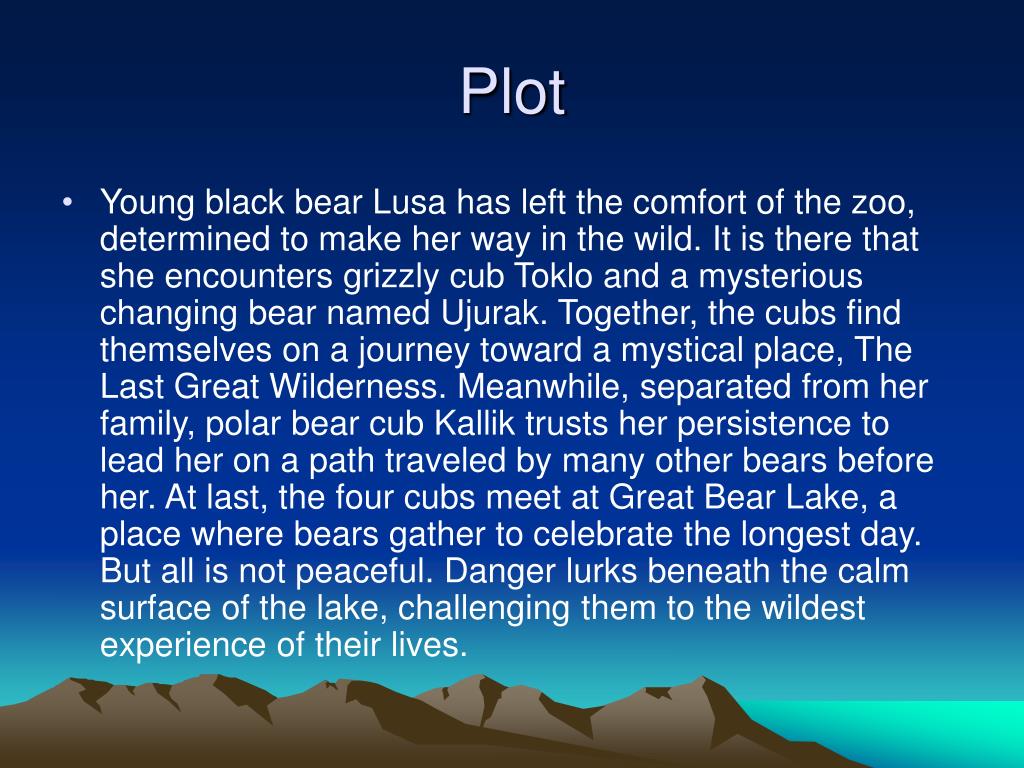 PPT Seekers Great Bear Lake By Erin Hunter PowerPoint Presentation ID4229798