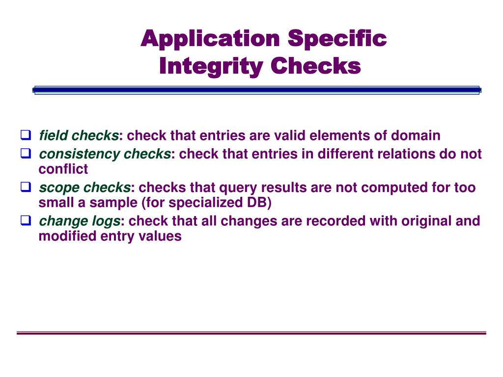 PPT Database Integrity PowerPoint Presentation, free download ID4230128
