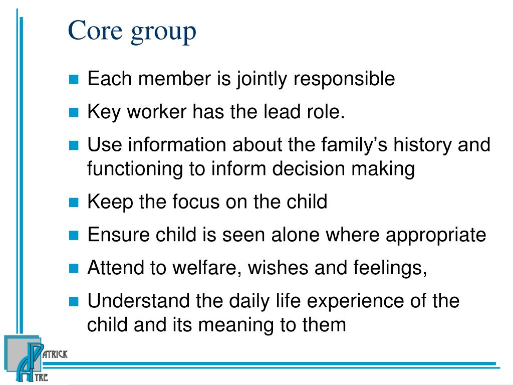 PPT Participating in Core Groups and Child Protection Conferences PowerPoint Presentation ID