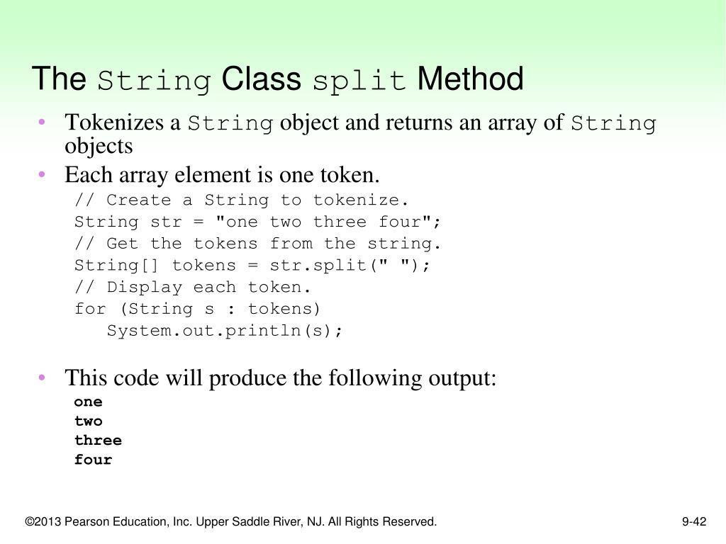 PPT Chapter 9 Text Processing and More about Wrapper Classes PowerPoint Presentation ID4231387