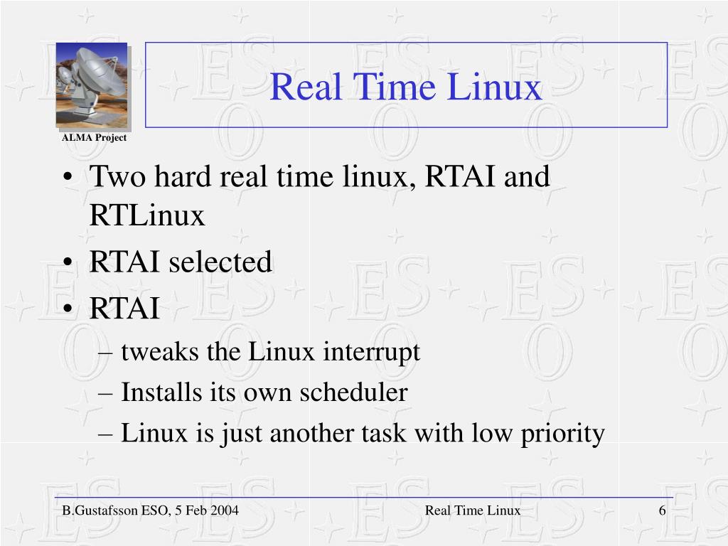 PPT Real Time Linux PowerPoint Presentation, free download ID4234046