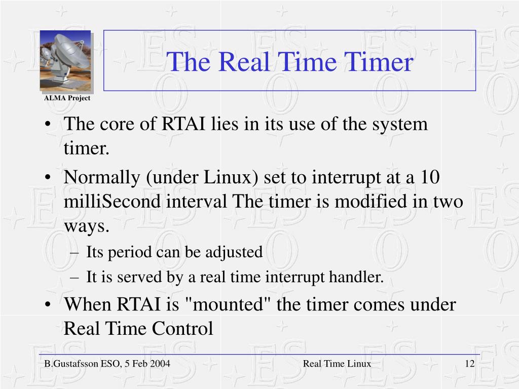 PPT Real Time Linux PowerPoint Presentation, free download ID4234046