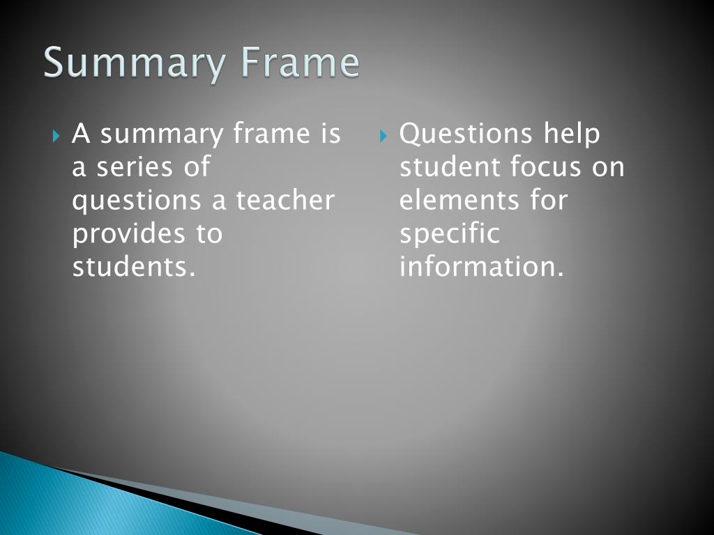 PPT Summarizing PowerPoint Presentation, free download ID4235491