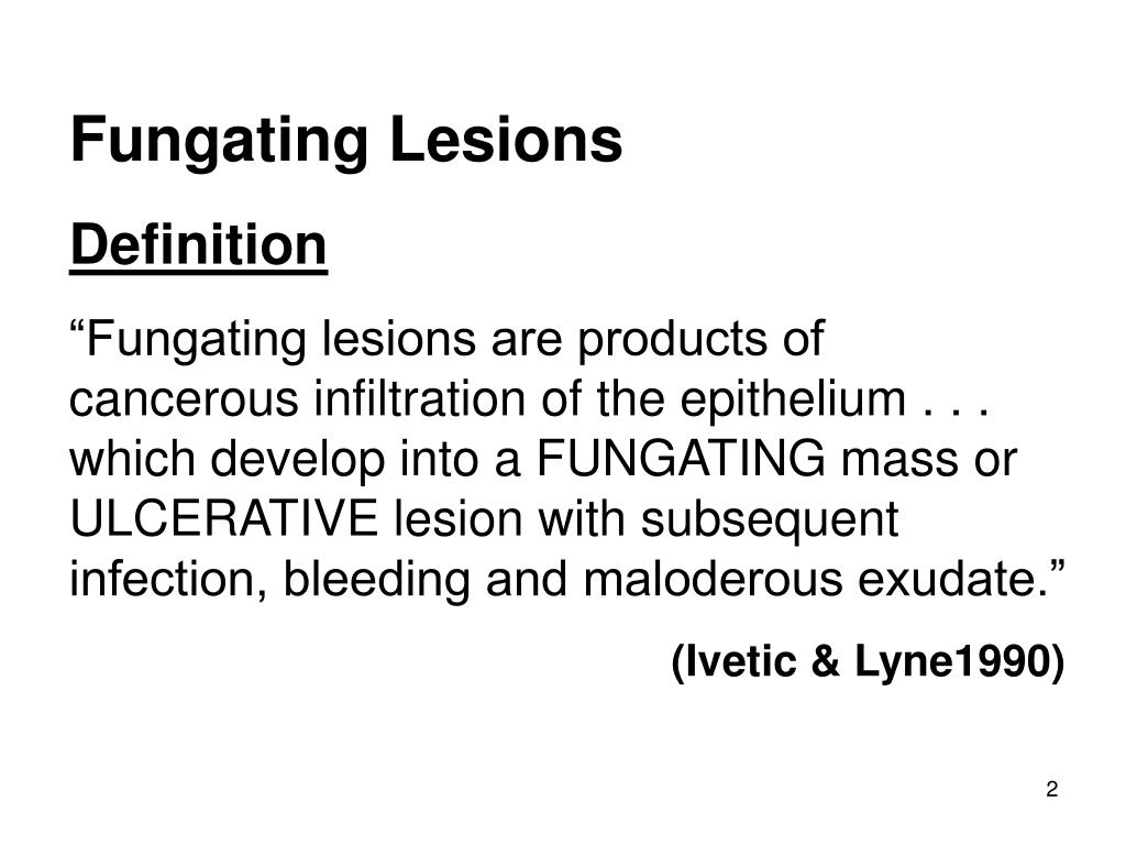 PPT FUNGATING WOUNDS PowerPoint Presentation, free download ID4236187