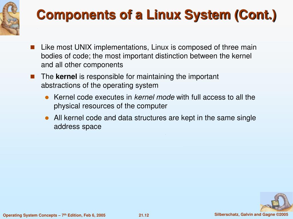 PPT Chapter 21 The Linux System PowerPoint Presentation, free