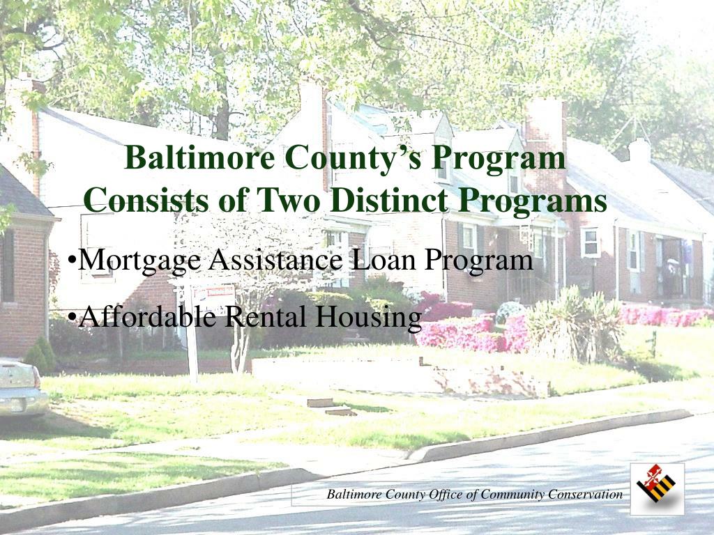 PPT Baltimore County’s Neighborhood Stabilization Program PowerPoint
