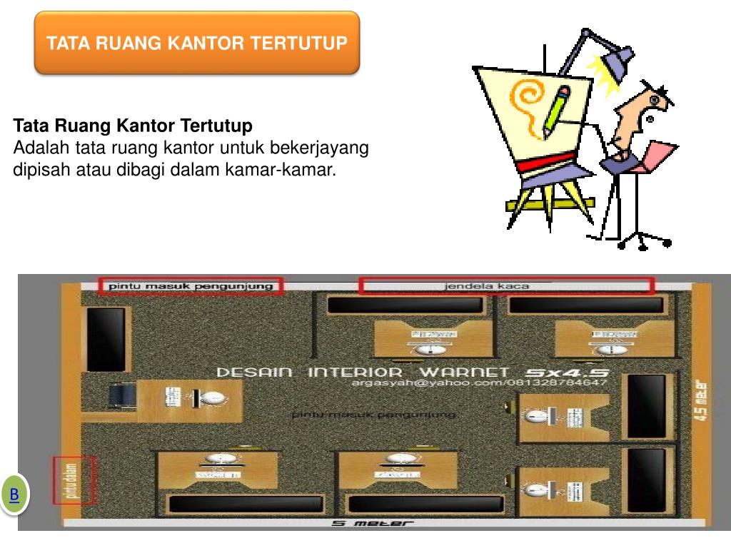 Gambar Denah Tata Ruang Kantor Terbuka cermindunia.github.io