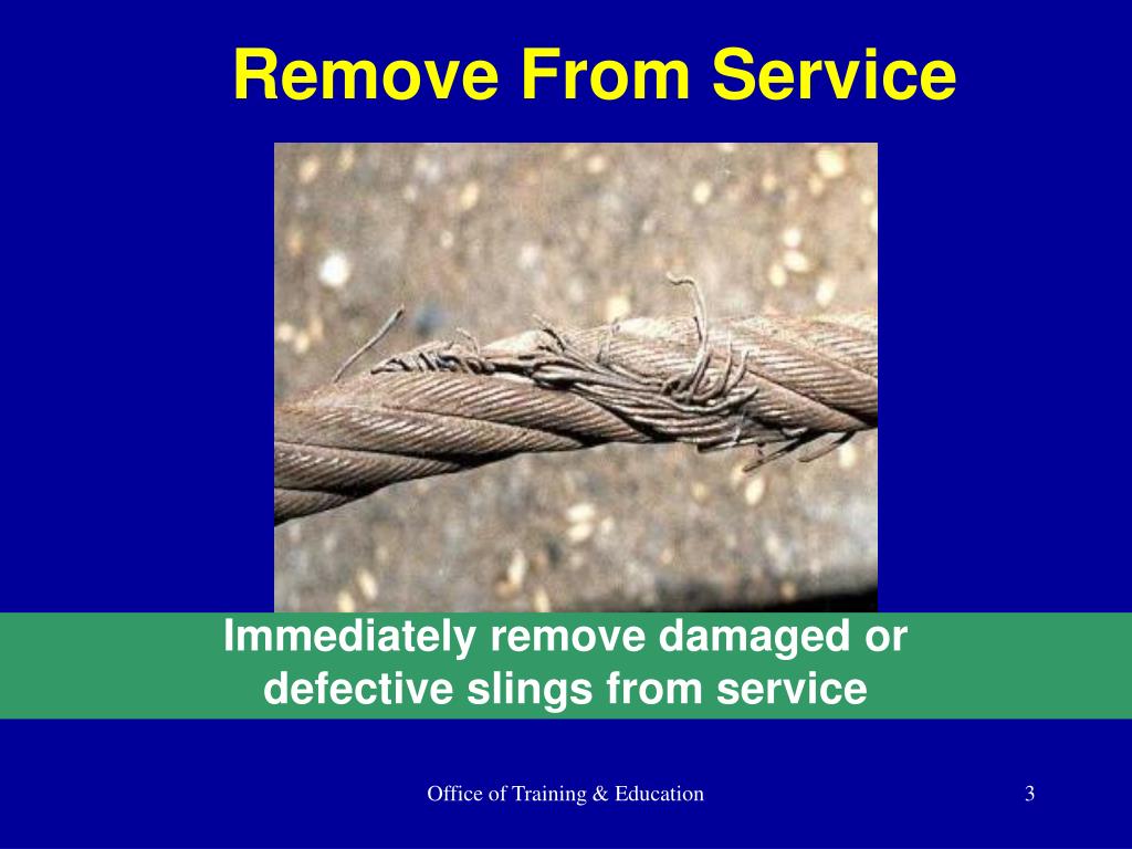 PPT Rigging Equipment Slings PowerPoint Presentation, free download