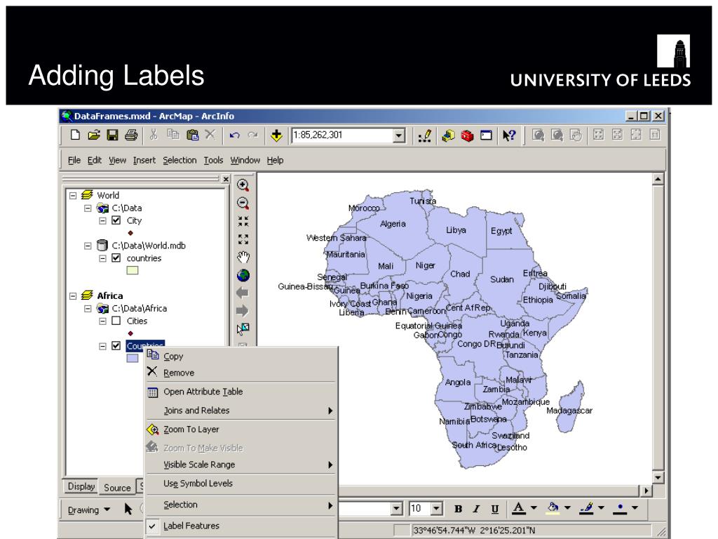 PPT Using ArcMap PowerPoint Presentation, free download ID4245556