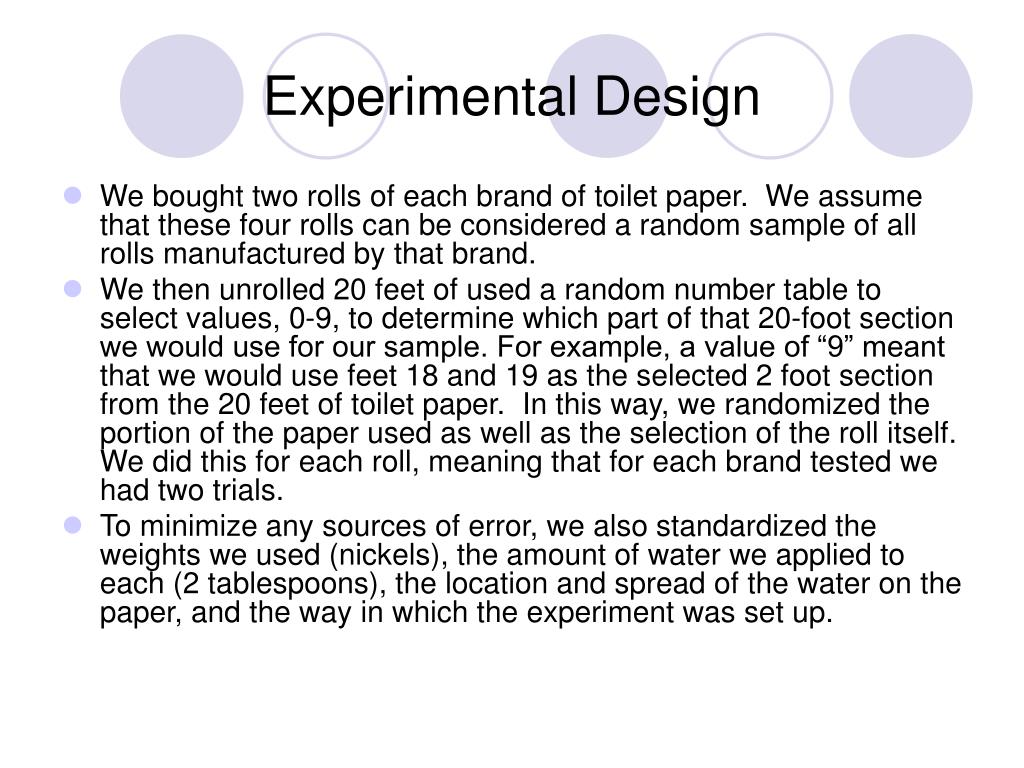 PPT The Great Toilet Paper Experiment PowerPoint Presentation, free