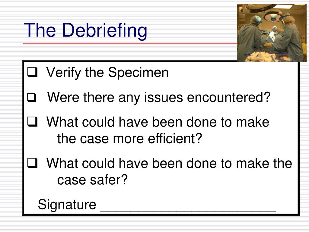 PPT Surgical Specimen Errors in the Operating Room PowerPoint