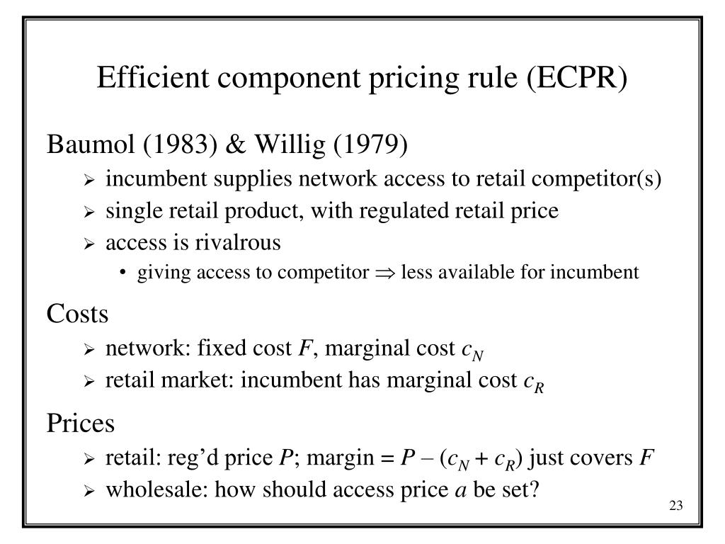 PPT EC365 Theory of Monopoly and Regulation Topic 9 Regulation and