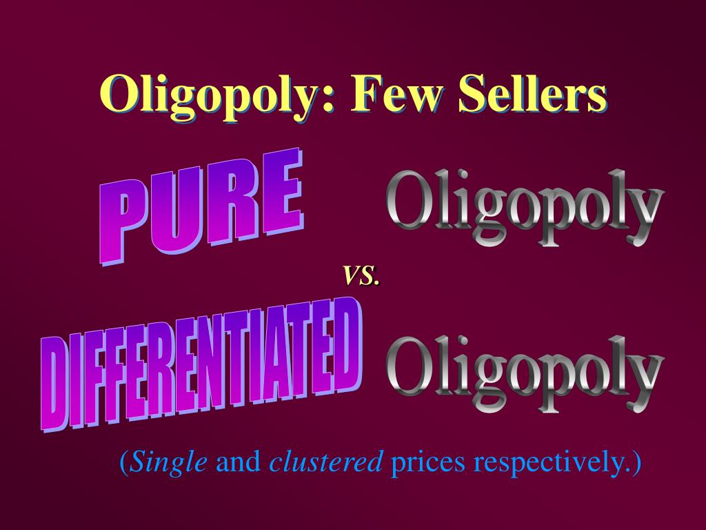 PPT Oligopoly PowerPoint Presentation, free download ID4253630
