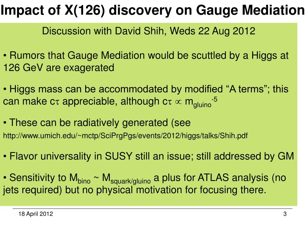 PPT Photons + MET Group GaugeMediation Grid Strategy PowerPoint