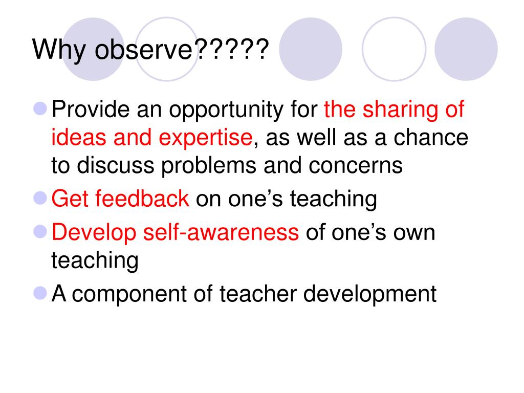 PPT Classroom Observation (CO) PowerPoint Presentation, free download