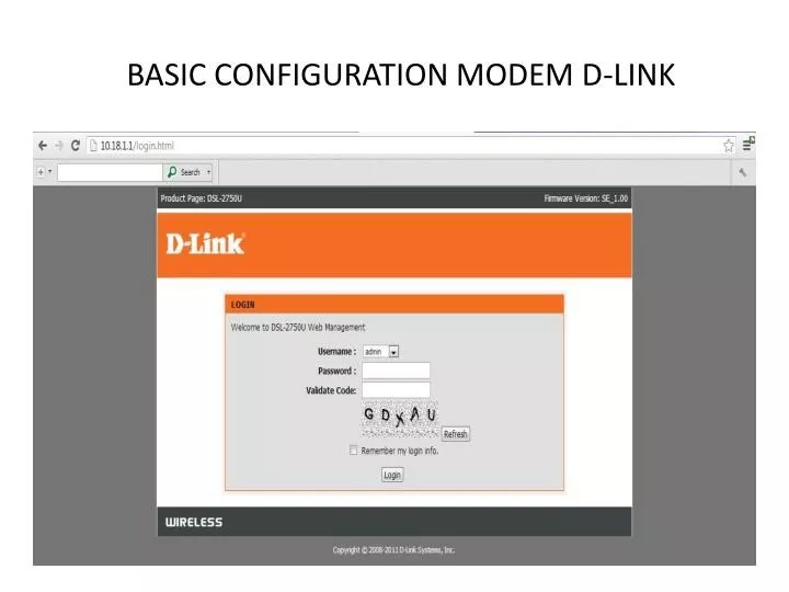D'link Bsnl Modem Configuration at Rosalind Smith blog