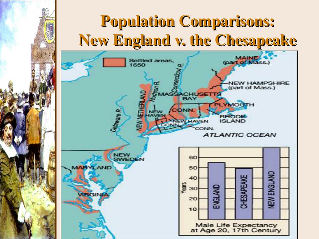 Chesapeake V New England Map PPT Instructions On your paper, write the correct colony with the