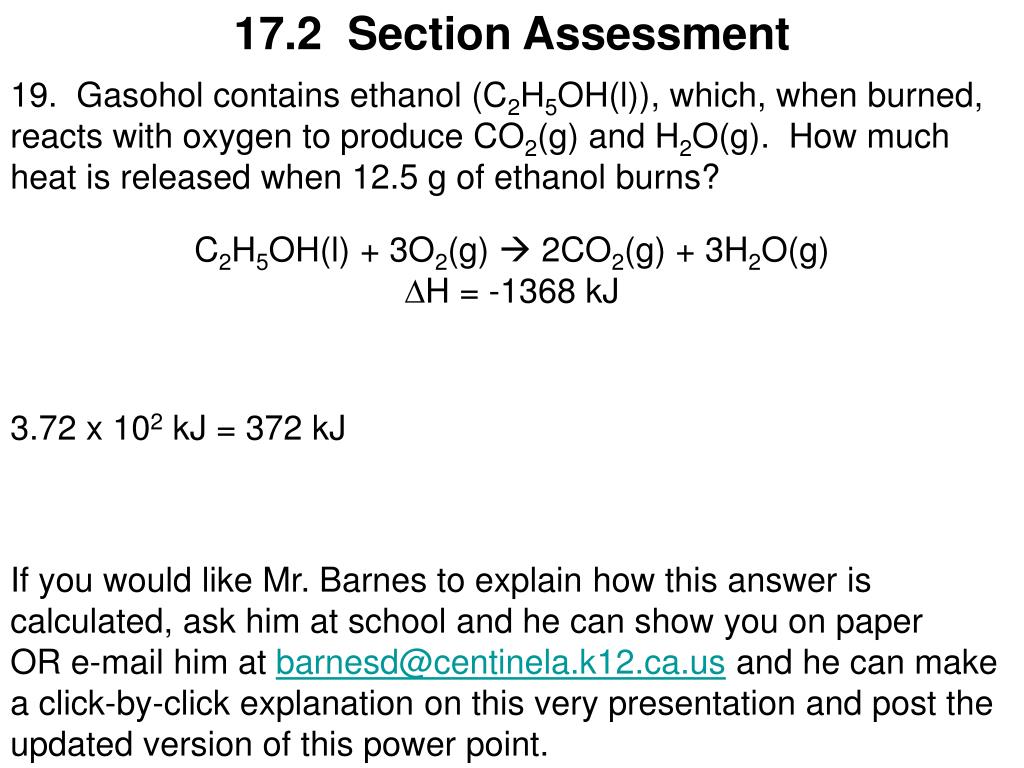Chapter 7Chemical Reactions Section 7.1 Describing.