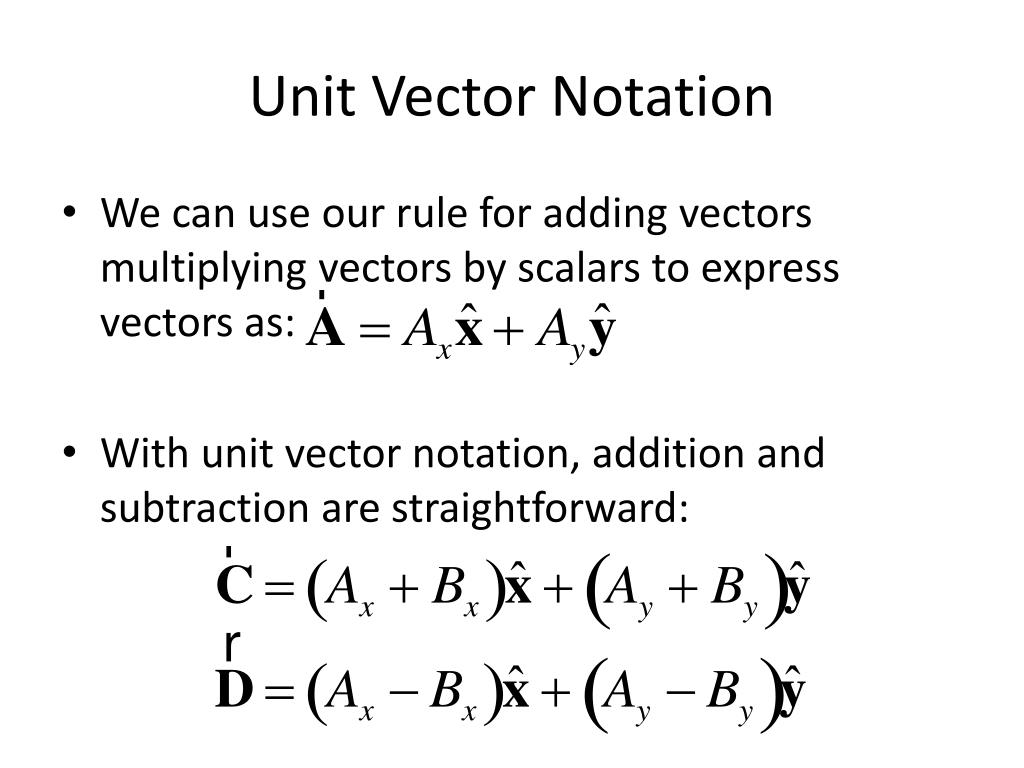 PPT Chapter 4 Vectors PowerPoint Presentation, free download ID4259515