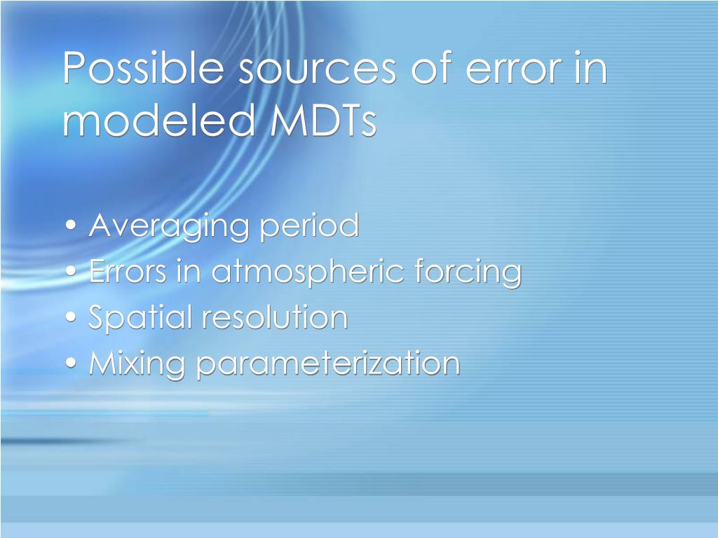 PPT How well do we know the mean ocean dynamic topography? PowerPoint
